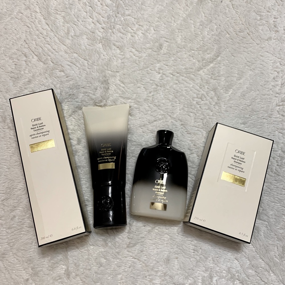 BNIB Oribe Gold Lust Shampoo & Condtioner Set